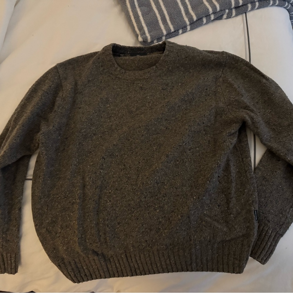 Rodd & Gunn Brown Speckled Knit Sweater Size Large